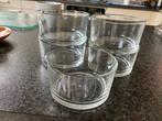 schaaltjes 5 stuks van glas nieuw, Huis en Inrichting, Ophalen, Nieuw, Overige stijlen, Glas