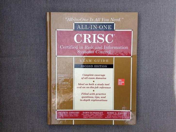 CRISC exam guide, Boeken, Studieboeken en Cursussen, Zo goed als nieuw, Beta, Verzenden