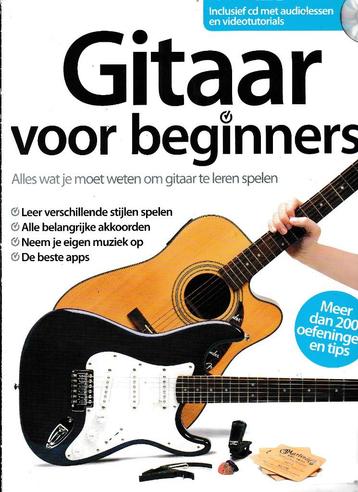 Gitaar voor beginners met Cd ( 9726 )  beschikbaar voor biedingen