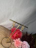Oorbellen met steentjes, Ophalen of Verzenden, Nieuw, Overige materialen, Hangers
