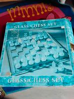 Glazen Schaakbord 50 Jaar Westland, Hobby en Vrije tijd, Gezelschapsspellen | Bordspellen, Ophalen of Verzenden