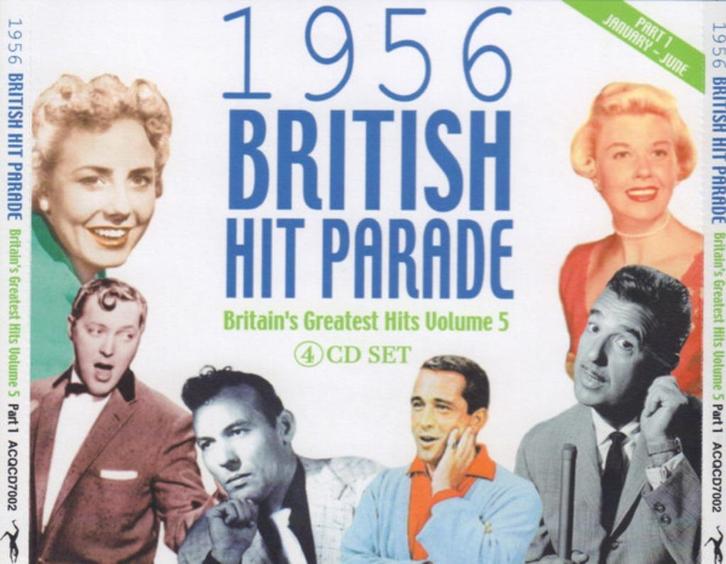 1956 British Hit Parade - Greatest Hits Volume 5 - 4 cd's, Cd's en Dvd's, Cd's | Verzamelalbums, Zo goed als nieuw, Pop, Boxset