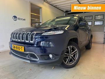 Jeep CHEROKEE 2.0 Limited LEER PANO ACC ECC LANEASSIST VOL O beschikbaar voor biedingen
