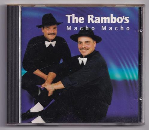CD The Rambo's - Macho Macho, Cd's en Dvd's, Cd's | Nederlandstalig, Zo goed als nieuw, Levenslied of Smartlap, Verzenden