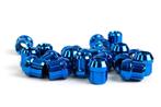 Muteki Open end short Blauw wielmoeren set M12 x 1.5, Ophalen of Verzenden
