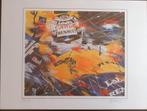 " Nigel Mansell" Litho Eric Jan Kremer - Gesigneerd!, Antiek en Kunst, Ophalen of Verzenden