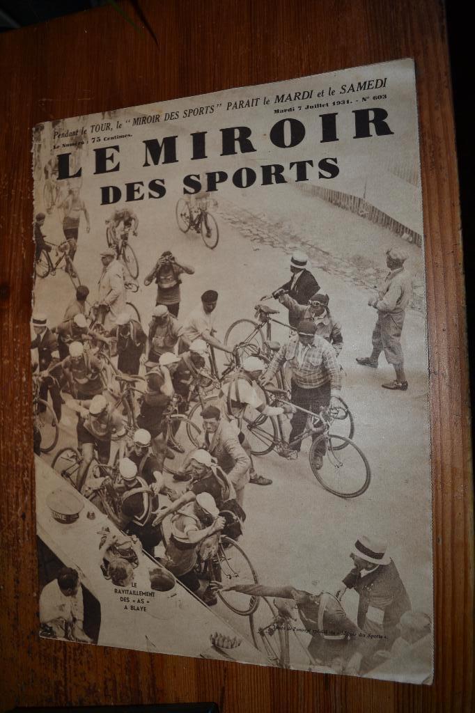 frankrijk 1931 sport krant  wielrennen fietsen  boksen, Ophalen of Verzenden, 1940 tot 1960, Krant