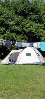 Ruime 2-persoons katoenen tent met voortent, Caravans en Kamperen, Tenten, Ophalen, Zo goed als nieuw, Tot en met 3