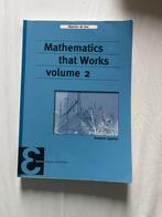 Mathematics that Works, volume 2, Boeken, Studieboeken en Cursussen, Ophalen of Verzenden, Beta, Gelezen, WO