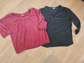 2 tops Esprit & H&M maat XL  beschikbaar voor biedingen