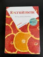 Recruitment Werving, Selectie, Onboarding ZGAN nog gesealed!, Ophalen of Verzenden, Beta, Zo goed als nieuw, HBO