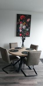 Ronde Eettafel - 120cm Diameter, Huis en Inrichting, Tafels | Eettafels, Ophalen, Gebruikt, 100 tot 150 cm, Rond