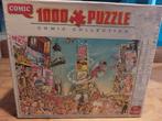 King Legpuzzel Comiq Times Square 1000 stukjes, Ophalen of Verzenden, 500 t/m 1500 stukjes, Nieuw, Legpuzzel