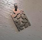 Vintage retro kettinghanger hangertje bloemen grafisch boho, Overige merken, Overige materialen, Ophalen of Verzenden, Zo goed als nieuw