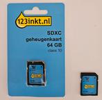 2x SDXC geheugenkaart 64GB, Ophalen, SDXC, Zo goed als nieuw, Fotocamera