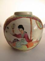 CHINA - CHINEES LOT 7 GEMBER POTTEN  ALS LOT 15,- P.STUK, Verzenden