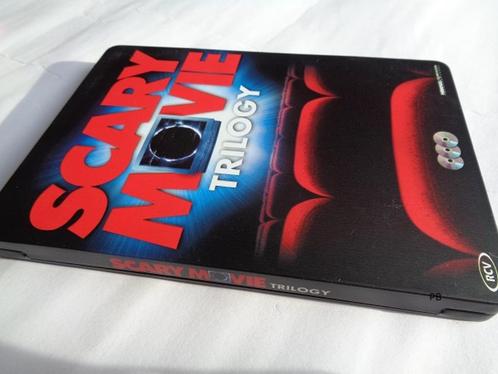 Scary Movie 1 t/m 3 - Trilogie (Limited Steelbook Edition), Cd's en Dvd's, Dvd's | Komedie, Zo goed als nieuw, Overige genres