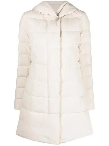 WOOLRICH halflange donsjas creme maat S beschikbaar voor biedingen