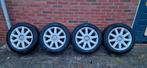 Audi 16 inch alu velgen met Vredestein Snowtrac banden, 205 mm, Band(en), 16 inch, Gebruikt