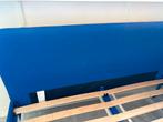 IKEA Slattum Bed - Blauw, Huis en Inrichting, Ophalen, Blauw, Tweepersoons, 140 cm