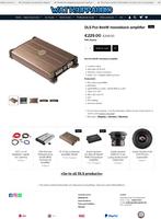 DLS P10 Monoblok versterker 800W, Auto diversen, Autospeakers, Info@optimount.nl, Nieuw, Ophalen of Verzenden, Anholtseweg 48A 7091 HB DINXPERLO