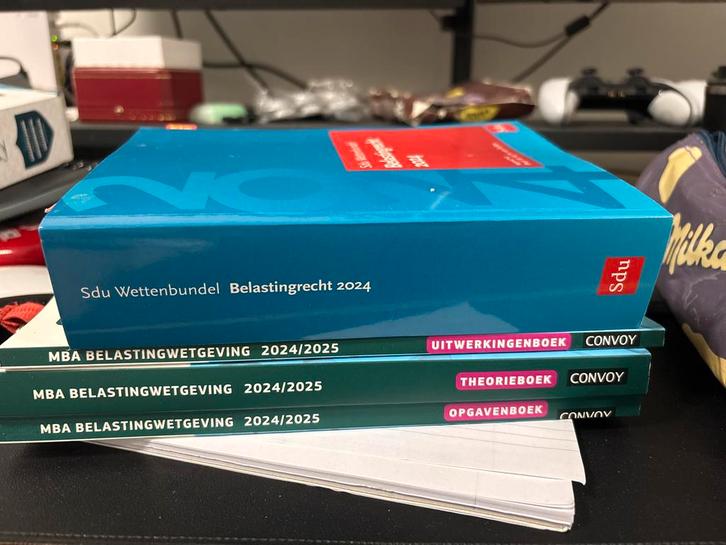 MBA Belastingwetgeving 2024-2025 + Wettenbundel, Boeken, Studieboeken en Cursussen, Zo goed als nieuw, HBO, Gamma, Ophalen of Verzenden