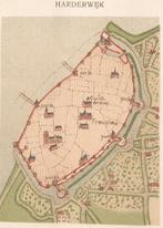 Harderwijk.Minuutkaartje van de stad door Jacob van Deventer, Antiek en Kunst, Ophalen of Verzenden