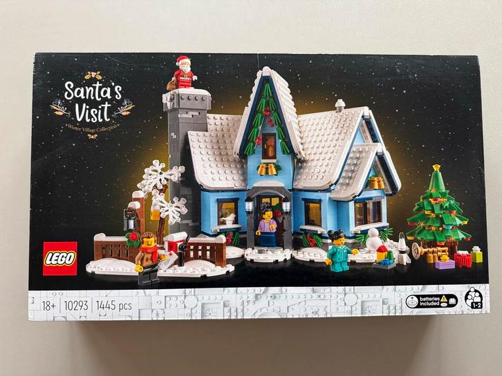 Lego Kerst Santa's Village 10293 - Nieuw!, Kinderen en Baby's, Speelgoed | Duplo en Lego, Nieuw, Lego, Complete set, Ophalen of Verzenden
