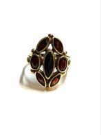 14k gouden ring met granaatsteen, ., Ophalen of Verzenden, Zo goed als nieuw, Met edelsteen