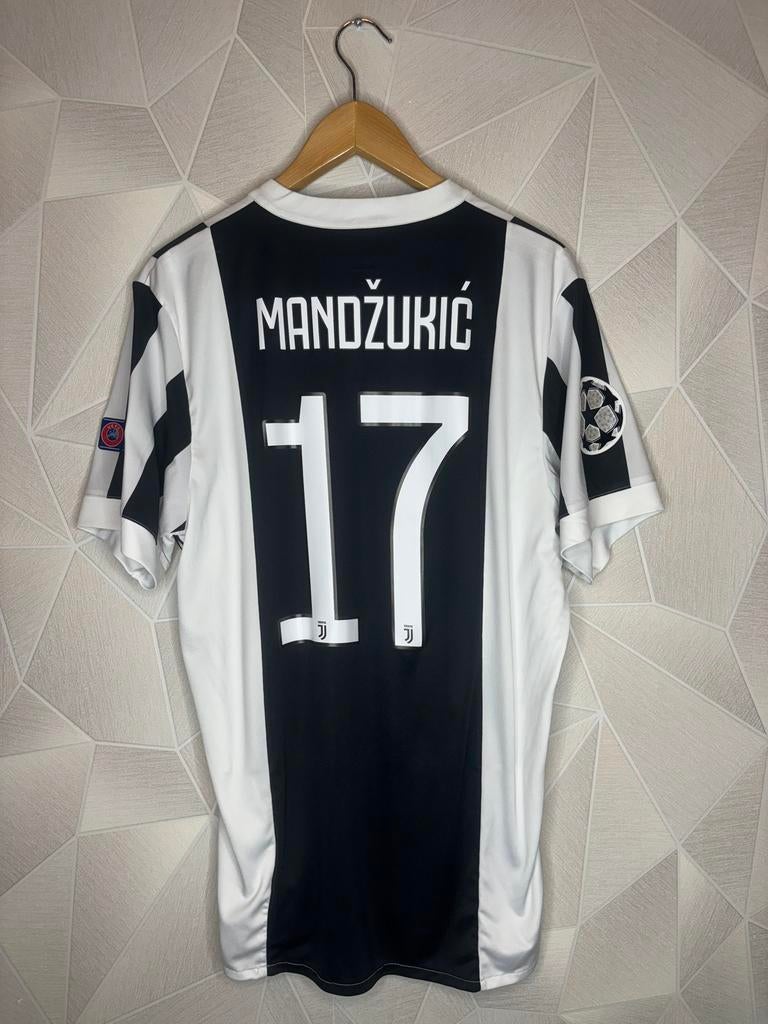Juventus Thuis 2017/2018 Mandzukic, Maat L, Ophalen of Verzenden, Zo goed als nieuw, Shirt