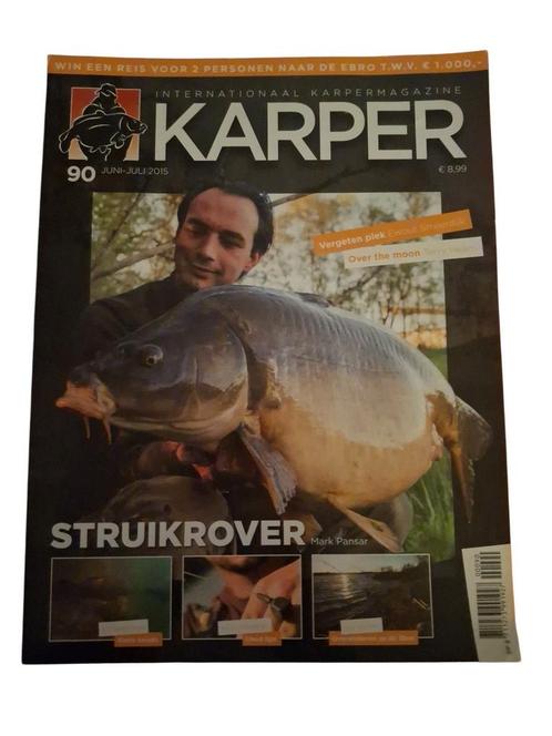 Karper Magazine Juni/Juli 2015, Boeken, Tijdschriften en Kranten, Gelezen, Sport en Vrije tijd, Ophalen of Verzenden