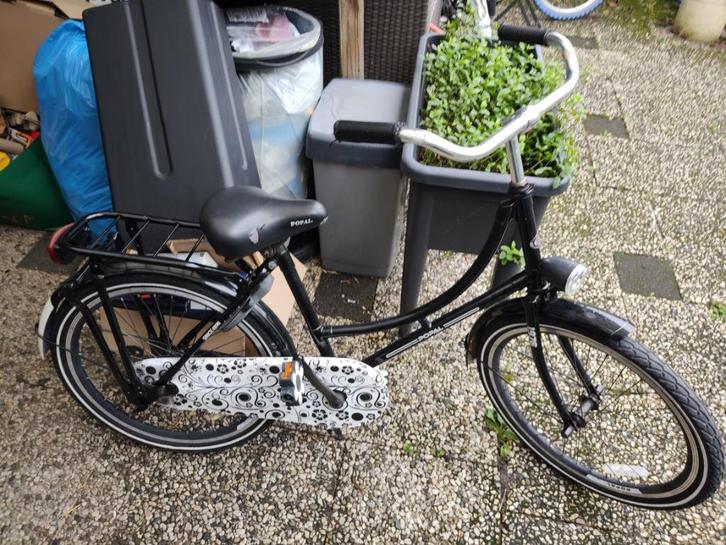 22 inch kinder oma fiets, Fietsen en Brommers, Fietsen | Meisjes, Gebruikt, 26 inch of meer, Ophalen
