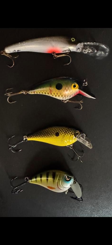 Mooi setje kleine cranckbaits- nieuw, Watersport en Boten, Hengelsport | Roofvissen, Nieuw, Overige typen, Ophalen of Verzenden