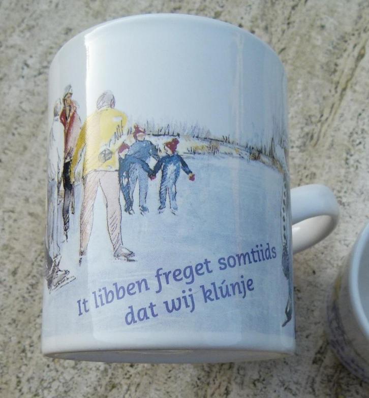 Mokken It libben freget somtiids dat wy klunje Ons Aanpassen, Huis en Inrichting, Keuken | Servies, Nieuw, Bord(en), Wedgwood