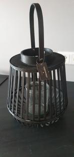 Windlicht zwart, Ophalen, Zwart, Nieuw, Minder dan 25 cm
