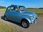 Fiat 500 L oldtimer 1972, Auto's, Oldtimers, Achterwielaandrijving, Zwart, Blauw, Handgeschakeld