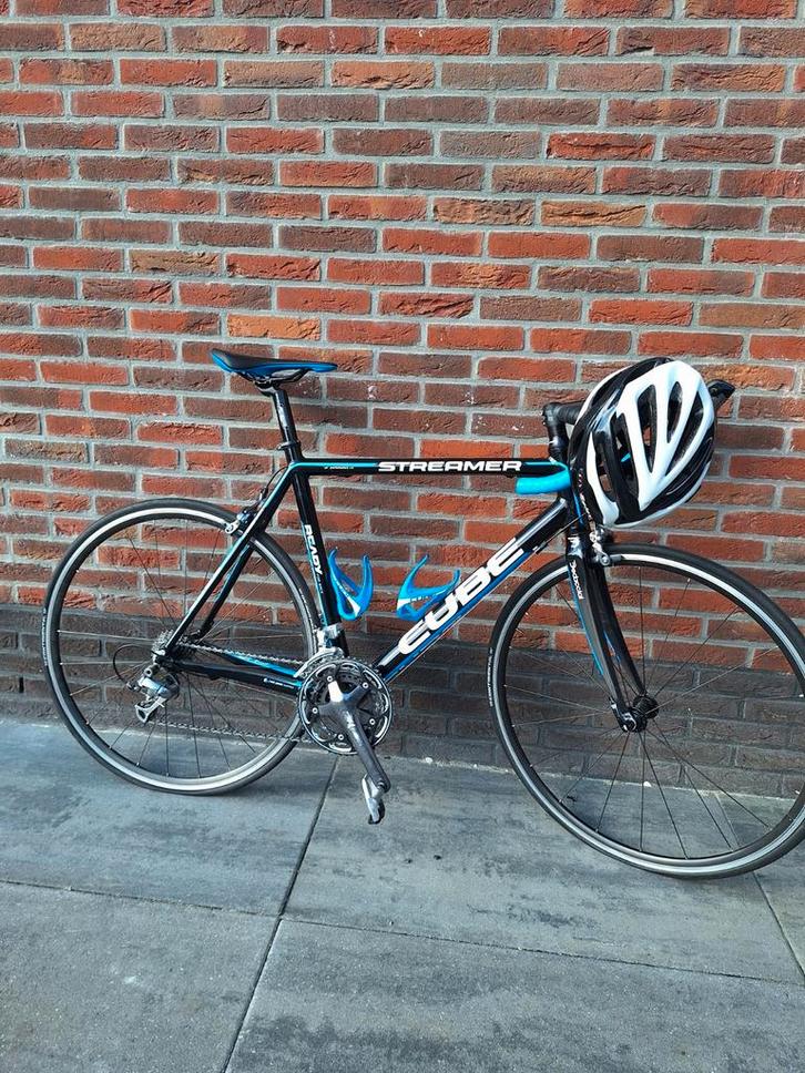 Cube Streamer racefiets, zeer compleet en luxe afgewerkt!, Fietsen en Brommers, Fietsen | Racefietsen, Gebruikt, Overige merken