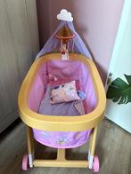 Baby born wiegje, Kinderen en Baby's, Speelgoed | Poppen, Ophalen of Verzenden, Zo goed als nieuw, Overige typen