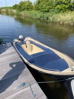 Sloep 430 met stuurconsole en 8pk 4 takt inclusief trailer, Watersport en Boten, Bootonderdelen, Overige typen, Gebruikt, Motorboot