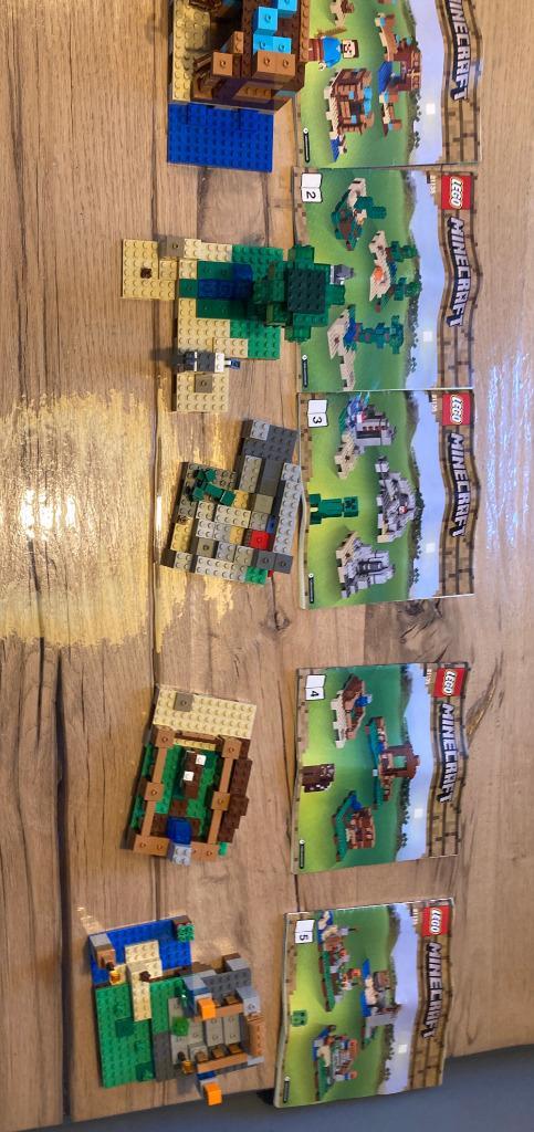 Lego Minecraft 21135: The Crafting Box 2.0, Kinderen en Baby's, Speelgoed | Duplo en Lego, Gebruikt, Lego, Complete set, Ophalen of Verzenden