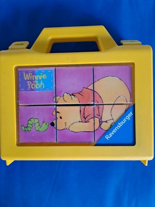 Winnie the Pooh Blokkenpuzzel Ravensburger, Kinderen en Baby's, Speelgoed | Kinderpuzzels, Gebruikt, 2 tot 4 jaar, Minder dan 10 stukjes