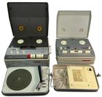 Vintage retro Philips bandrecorders en een platenspeler, Audio, Tv en Foto, Bandrecorders, Defecte apparatuur, Ophalen of Verzenden