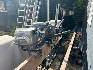 5 Buitenboordmotoren - Gebruikt beschikbaar voor biedingen