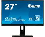 4K monitor iiyama ProLite 27'' XUB2792UHSU-B1, Computers en Software, Monitoren, Ophalen, HDMI, IPS, 60 Hz of minder