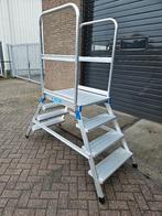 Zarges aluminium bordestrap platformtrap 96 cm., Ophalen, Zo goed als nieuw, Minder dan 2 meter