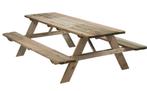 Picknicktafel 180cm geimpregneerd 5 stuks uit voorraad, Ophalen, Nieuw, Rechthoekig, Hout