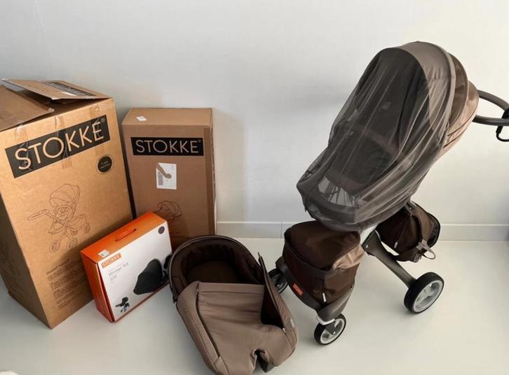 Stokke Xplory Kinderwagen, Kinderen en Baby's, Kinderwagens en Combinaties, Zo goed als nieuw, Kinderwagen, Overige merken, Met reiswieg