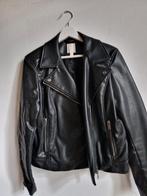 H&M namaak-leren jasje. Maat 44., Kleding | Dames, Ophalen of Verzenden, Gedragen, Maat 42/44 (L), Zwart