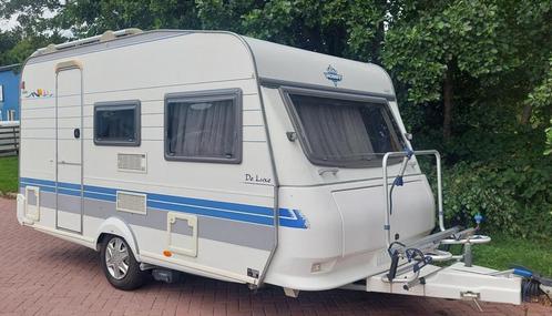 Hobby De Luxe 400, Mooie caravan met mover en voortent, Caravans en Kamperen, Caravans, Bedrijf, Hobby
