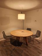 4x IKEA Eetkamerstoel TOBIAS, Huis en Inrichting, Stoelen, Ophalen, Gebruikt, Zwart, Transparant